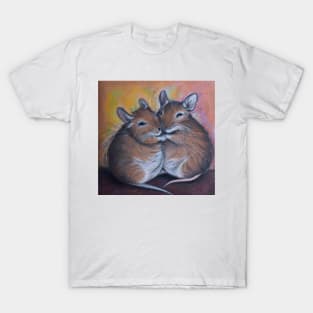 Degu Oil Painting T-Shirt